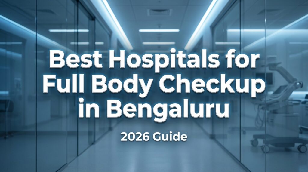 15 Best Hospitals in Bengaluru for Full Body Checkup