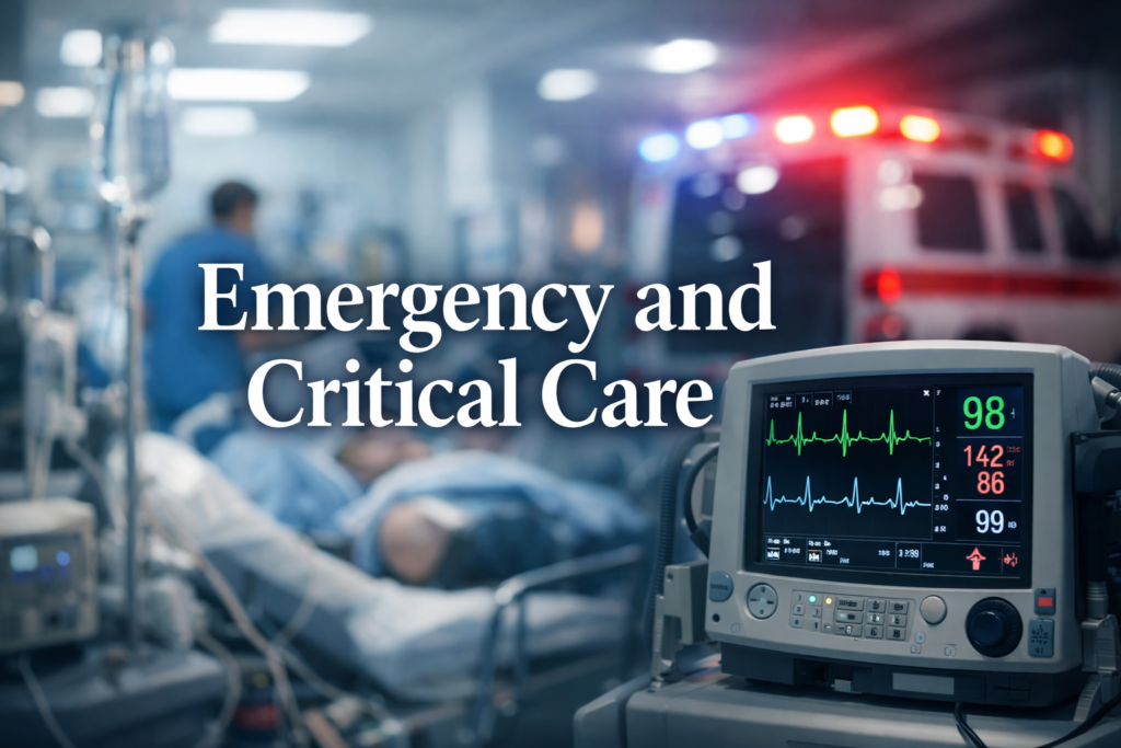 Emergency and Critical Care
